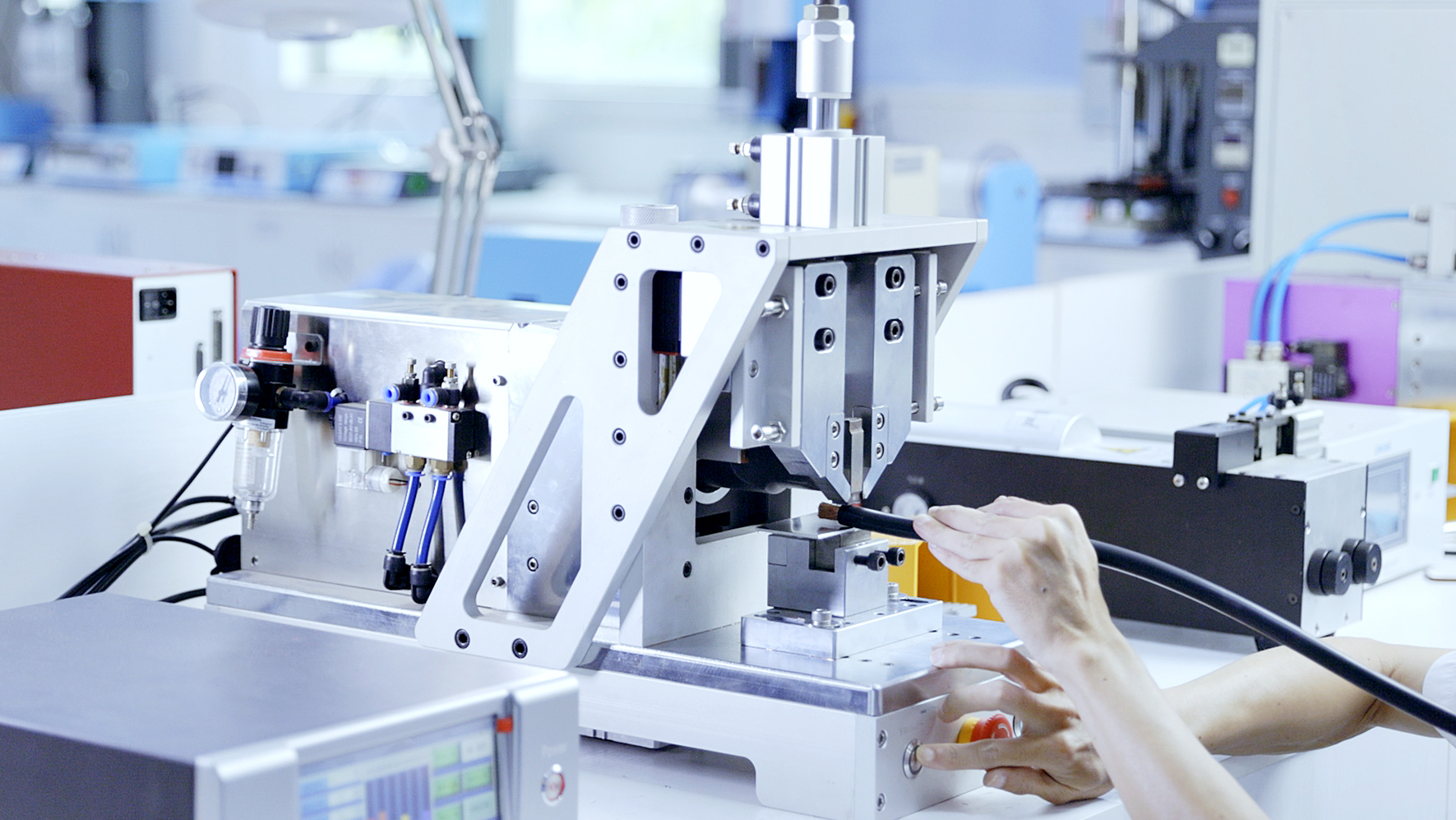 當波達超聲波焊接機焊接時壓力參數異常，有什么處理方案？(圖1)